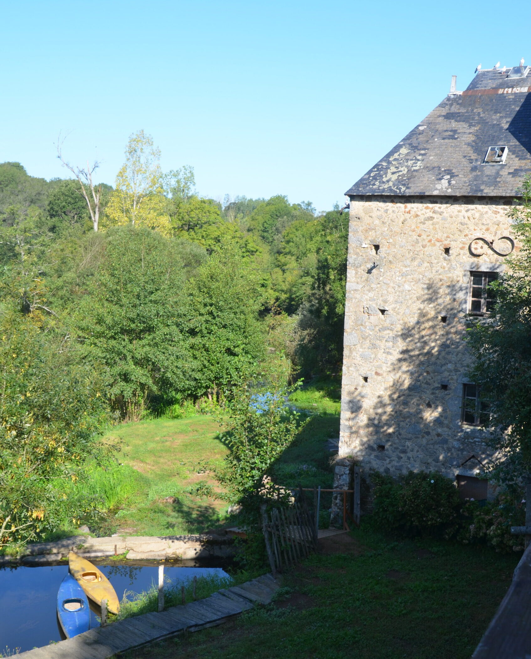 Un moulin sur les bords du Thouet dans l'Airvaudais-Val du Thouet
